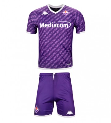 Fiorentina Hemmakläder Barn 2023-24 Kortärmad (+ Korta byxor)